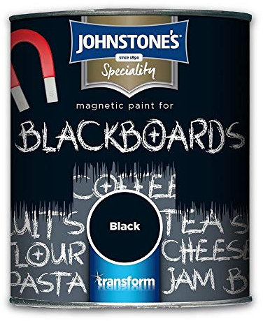Johnstone's Speciality Magnetic Blackboard Paint - Black 250ml