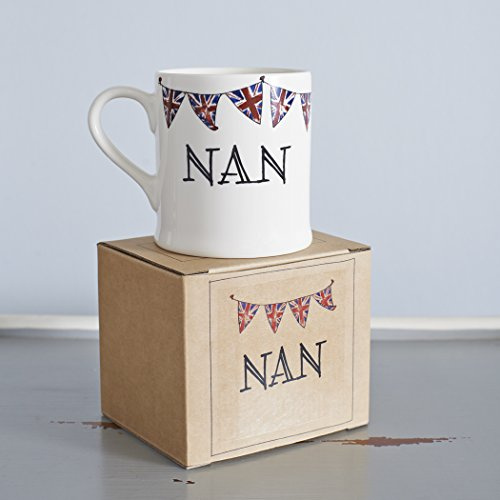 Sweet William Mug Nan avec fanions Union Jack