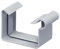 INEFA Rinnenverbinder Kastenrinne, PVC NW115 / 115mm Grau Verbinder für Dachrinne Kunststoff, Dachrinnenzubehör, Made in Germany