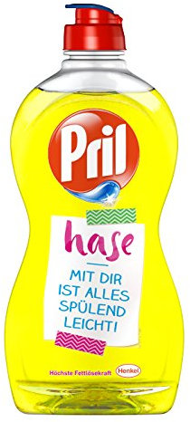 Pril Sprüche Edition Kraft-Gel Zitrone Geschirrspülmittel Flasche, 14er Pack (14 x 500 ml)