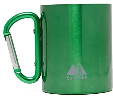 Eurohike Carabiner Mug, Green, One Size