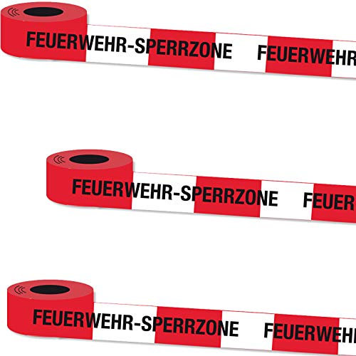 Diverse 2x10 Meter Feuerwehrabsperrung/Absperrband/Feuerwehr Party