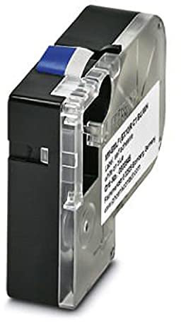 Phoenix Contact MM-EMLF Beschriftungsband Weiß für THERMOFOX, THERMOMARK GO, THERMOMARK GO.K auf Blau
