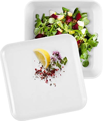 Seltmann Weiden 001.744717 No Limits weiß Auflaufform mit Deckel, Porzellan