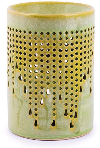 Pajoma Duftlampe Elise Antik Grün, Keramik, L 9.5 x B 9 x H 12.5 cm
