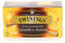 Twinings Tè Aromatizzati - Arancia & Cannella - Tè Nero Aromatizzato all'Arancia e Cannella - Carattere Brioso, Sapore Fresco e Speziato (25 Bustine)