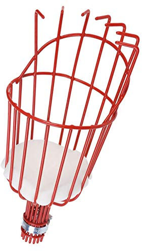 Guajave Home Fruit Picker Harvester Basket with Cushion Garden Fresh Fruit Picker