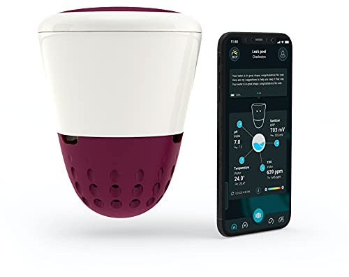 Ondilo – ICO Spa Salz – intelligenter Wasseranalysator für Whirlpools – verbunden mit Ihrem Smartphone – gegen Wasserschwankungen – für alle Salzspas (Elektrolyser)