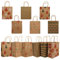 Belle Vous 48Stk Weihnachts Geschenktaschen Papiertüten Weihnachten mit Henkel - Geschenktüten Weihnachten 6 Motive - Festliche Papiertüten Weihnachtlich für Party, Leckereien & Geschenke