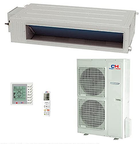 Aire acondicionado por conductos, 16 kW, A++, con garantía, Cooper and Hunter CH-IDH160PNK /CH-IU160NK, para profesionales, para calor y frio, mando distancia