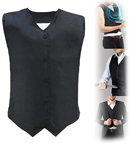 ZRHXG Invisible Stab-resistant Vest, Tactical Safety Clothing, Anti-knife Cutting, V-neck Vest, Manganese Steel, Chest Protection