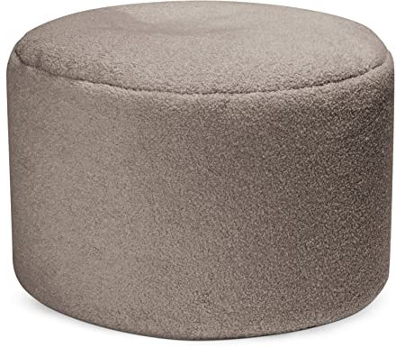 Sitting Point Sitzsack Wooly DOT.COM Fellimitat in Taupe