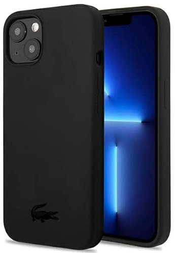 Lacoste LCHCP13SSK Hülle für iPhone 13 Mini 5,4 Schwarz hardcase Silicone
