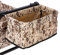 HIGOH Handcart, Faltende Outdoor -Trolley -Einkaufscamping -Handschusse Tragbarer Trolley Cart Accessoires -Ztasche/C