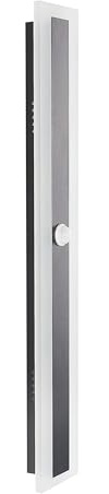 Außenwandleuchte LED mit Bewegungsmelder Metall schwarz 60 cm modern Savane