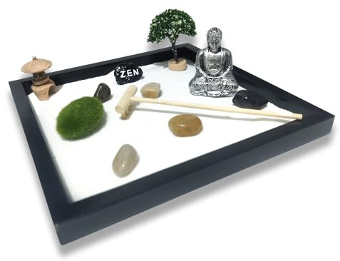 Mad Monkey Zen Garten, Schwarz