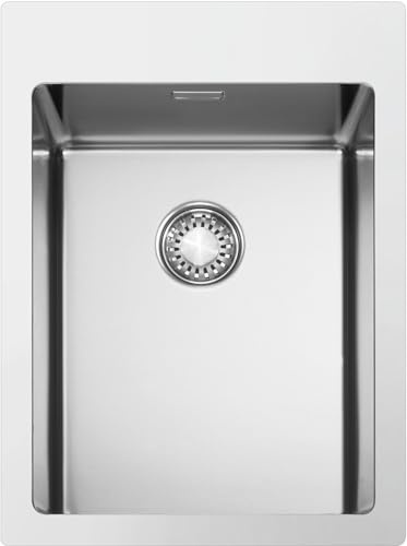 SMEG VR12S34RS, Spülbecken MIRA, Stainless steel