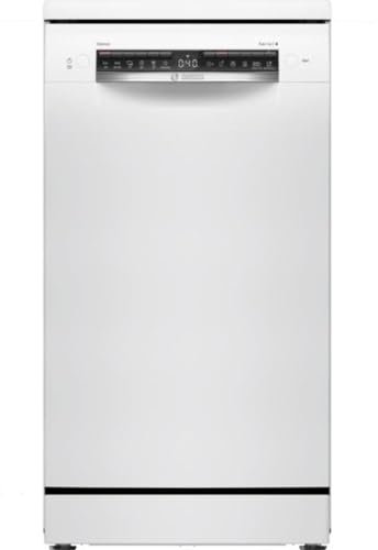 Bosch SPS4EMW61E, Serie 4, Lavastoviglie 45cm, Posa-libera, Bianco