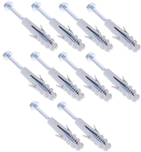 FOYTOKI 10sets Tv Bracket Expansion Screws Tv Stand Mounting Screws Easy Install
