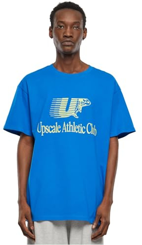 Mister Tee Herren Athletic Club Heavy Oversize Tee Cobalt Blue, XL
