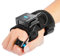 Eyoyo 2D Wearable Glove Bluetooth Barcode Scanner, Left & Right Hand Wearable, Portable 1D 2D QR Finger Ring Wireless Bar Code Scanner Reader Inventory Compatible with iPhone iPad Android Tablet