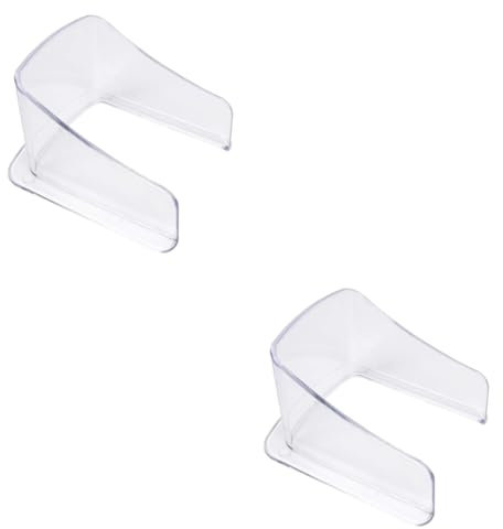 OSALADI 2pcs Rain Cover doorbell Protector Adhesive Cord Floodlight Sunscreen Raincoat Poncho Waterproof Nest Tarps Cam by Bell Fingerprint Machine Cover Tempered Plastic Transparent