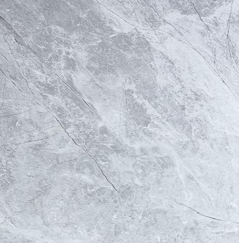 Marmor-Wandverkleidung – 1 Stück 120x60 cm groß und 2 mm dick, Wandpaneele für Badezimmer, Küchenrückwand, idealer Fliesenersatz, Marmoroptik (M7)