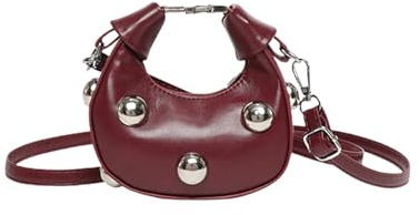 UncleS Frauen Bag PU Leder Schulter Kleines Handtasche Einkaufen Dating Retro Crossbody Trendy Messengers Für Tägliche PU Leder Crossbody Für Frauen Retro Schulter Kleine Handtasche Täglich