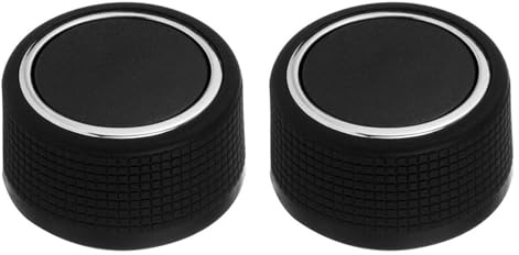 ZUXOCY Sound Radio Control Knob Replacements Car Stereo Easy Install Air Conditioning & Radio Tuning for Car Heat Button