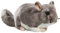 Carl Dick Chinchilla, Plüschtier, Kuscheltier ca. 23cm, 31cm mit Schwanz 3040