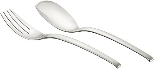 Sambonet Cucchiaio E Forchetta Servire Conf. Serie Living Inox
