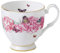Miranda Kerr von Royal Albert Gratitude Tasse, Bone China Porzellan, weiß, 0,3 Liter