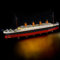 YEABRICKS LED Licht für Lego-10294 Creator Expert Titanic Bausteine Modell (Lego Set Nicht enthalten)