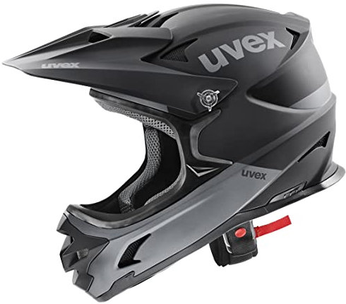 uvex hlmt 10 - robuster MTB-Helm für Damen und Herren - vier verfügbare Schalengrößen - optimierte Belüftung - black-grey matt - 58-60 cm