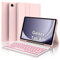 Tastiera Samsung Galaxy Tab A9 Plus 11, Samsung Tab A9+ Tastiera, Cover Tastiera Italiano Bluetooth Retroilluminata Rimovibile per Samsung Galaxy Tab A9+ 2023 11 Pollici SM-X210/X216/X218, Rosa