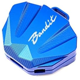 JRink Étui pour Clef de Moto pour Suzuki Bandit 400 600 650 1200 1250 1250 S Moto CNC Porte-clés Coque Et Porte-clés (Couleur : 2)