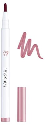 Lip Stain,Lip Tint Pen,Cream Glide Lip Liner,Long Lasting Colour Lip Marker,Hydrating Matt Lippen Liner Pen With 6 Colors To Choose,Waterproof,Moisturizing,Transfer-Proof,Lightweight (#3, 1.7ml)