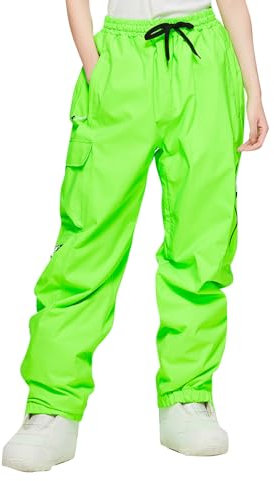 Ansenesna Skihose Damen Herren Wasserdicht Baggy Snowboardhose Elastisch High Waist Skihose Elastischer Bund Ski Hosen Für Männer Frauen Lang Winter Warm Schneehose Mit Gummibund Skihosen