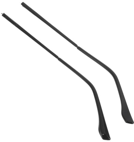 KALLORY Universal Metal Eyeglasses Arms Replacement Sturdy Spring Hinge Temple for Glasses Repair Kit 1 Pair of Adjustable Eyewear Accessories