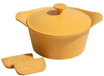 Cookut - L'incredibile casseruola da 28 cm con manico in metallo e presina assortiti - Mango