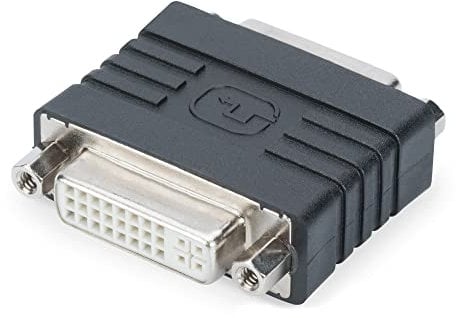 DIGITUS Adaptateur Graphique DVI – 2X DVI-I (24+5) (Femelle à Femelle) – Max. 2560 x 1600 Pixels – 30Hz – Noir