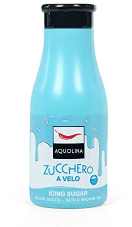 Aquolina Duschgel Puderzucker. Cremiges, leichtes Schaumbad, das schnell aufgenommen wird - 250 ml