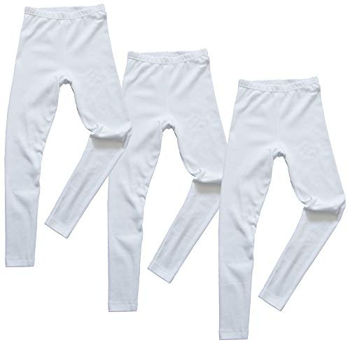 HERMKO 2720 3er Pack Kinder Legging aus Bio-Baumwolle