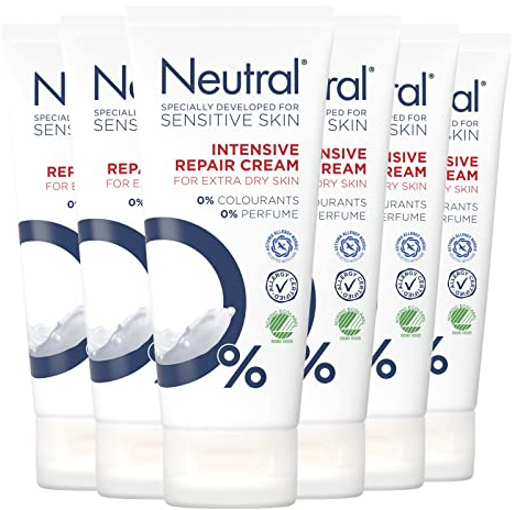 Neutral Intensive Reparatur Creme Unparfümiert 100ml, 6er-Pack