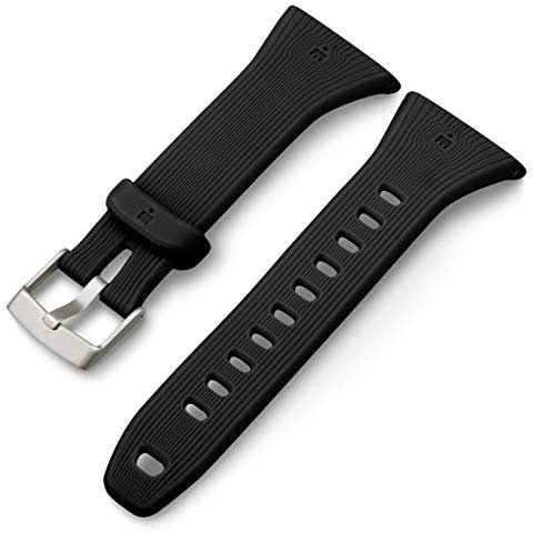 Timex Ironman GPS 21 mm Silikonband, Schwarz, Armband