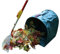 NOOR Laubsack Premium 120L Ø 50x50 cm I Reißfester Gartenabfallsack extra robust I Selbststehender & strapazierfähiger Gartensack I Professionelles Gartenzubehör – einfache Handhabung