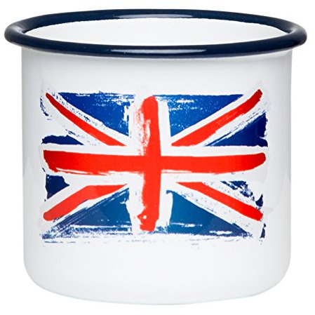 Tasse émail avec UK Union Jack motif - 300ml - MUGSY.de
