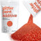 Hemway Glitter Paint Additive - Red Holographic | Metallic Flakes for Adding Sparkle to Paints & Wood Varnish | Add to Emulsion, Acrylic & Latex for Indoor Sparkly Walls | 100 g