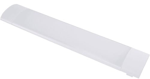 REV CRISTAL LED Deckenlampe, Lichtleiste Küche, 25W, 2500 lm, 4000k, Deckenbeleuchtung 61 x 12 x 3 cm, weiss