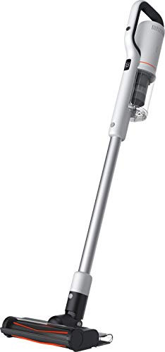 ROIDMI X30 Akku Wischfunktion, Staubsauger beutellos, HEPA Filter, 6 Filterstufen, Antibakterielle Bürste, bis zu 70 Minuten Akkulaufzeit, LED-Beleuchtung, Wandhalterung, Weiß, 435 W, 0.55 liters